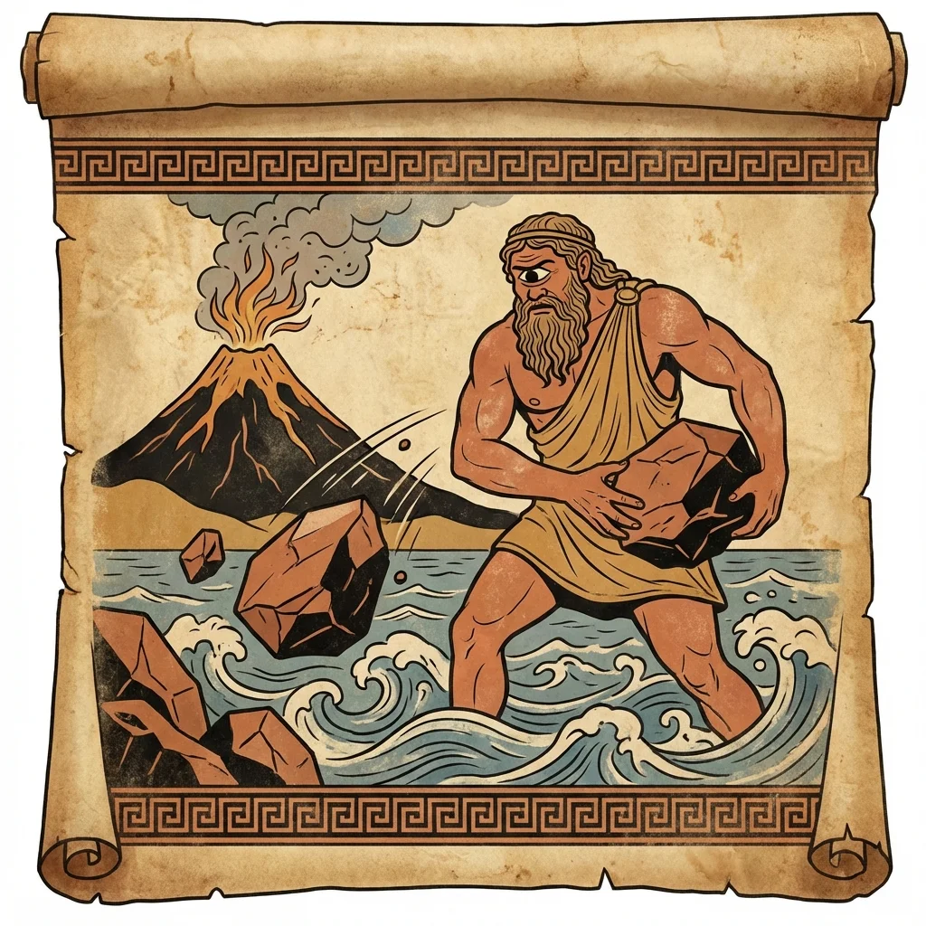 Myths and Legends of Etna: From Cyclops to Hephaestus