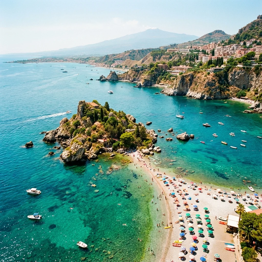 The 5 Best Beaches in Taormina and Surroundings (Post-Etna)